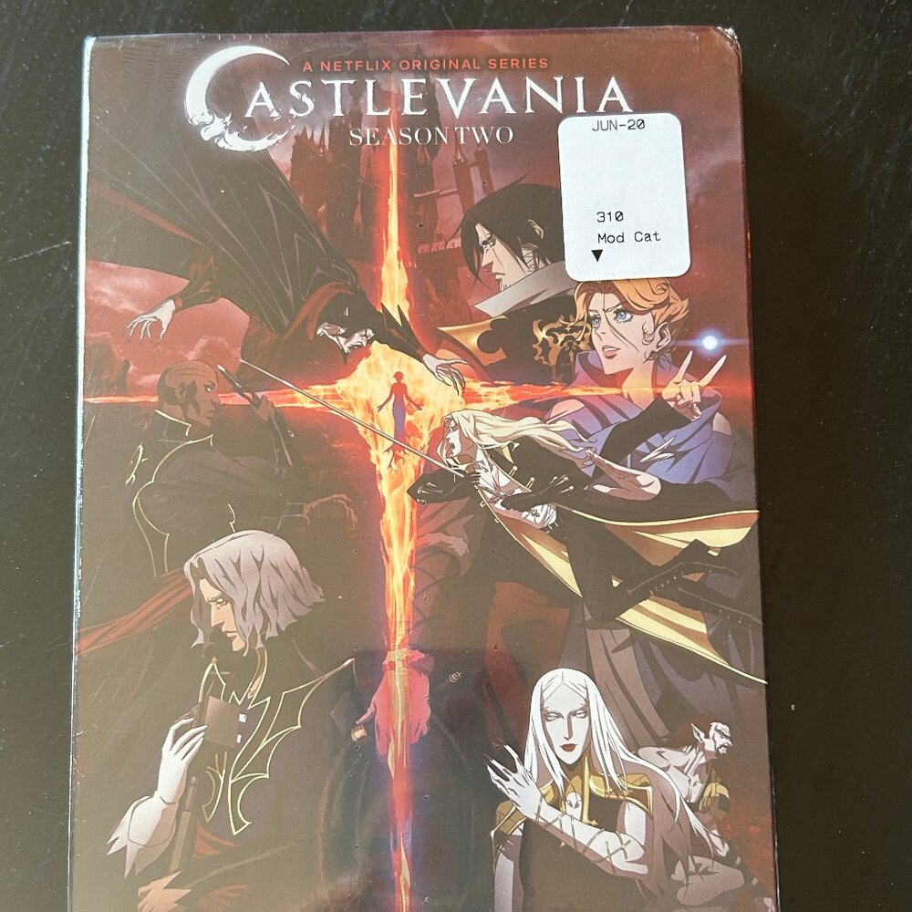 Netflix Original Series Castlevania Season Two (DVD, 2019) NEW/SEALED